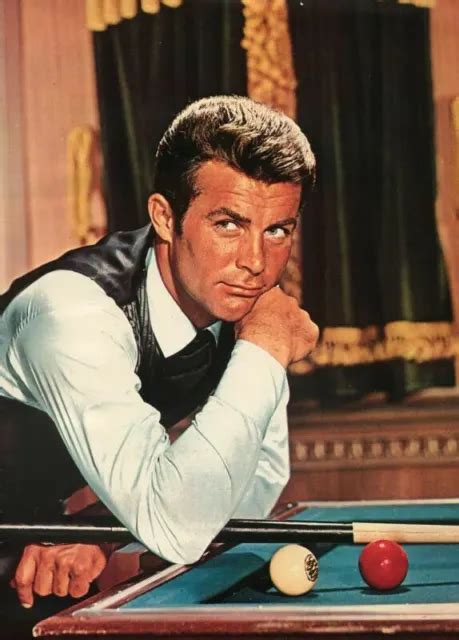 The Wild Wild West Robert Conrad At Pool Table Color 8x10 Glossy Photo