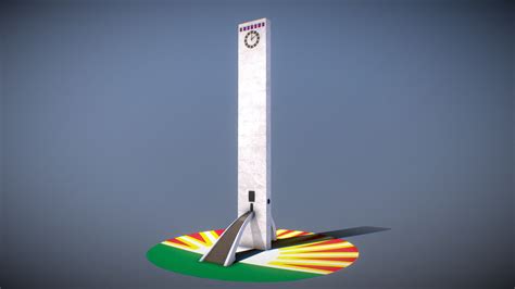 Obelisco De Barquisimeto D Model By Pablo Rodriguez