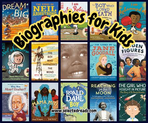 16 Of The Best Biography Books For Kids Selected Reads