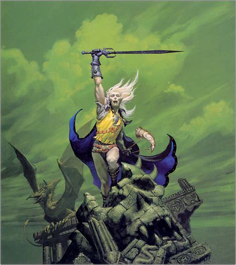 Michael Whelan Elric Stormbringer Epic What Is Best In Life