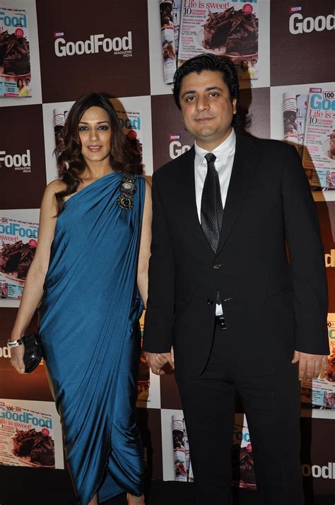 Sonali Bendre With Husband Goldie Behl At Bbc Good Food India Magazine Launch In Mumbai 2
