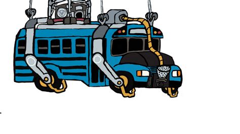 Fortnite Battle Bus Coloring