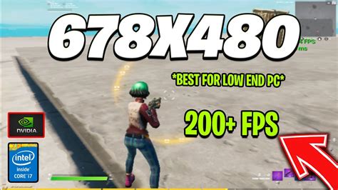 Best Stretched Resolution For Low End Pc Insane Fps Boost For Low End