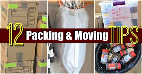 12 Packing And Moving Tips Pack Your Home Like A Pro Hip2save