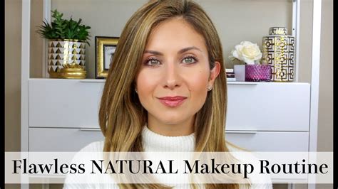 NATURAL FLAWLESS Makeup Routine No Makeup Makeup Look YouTube