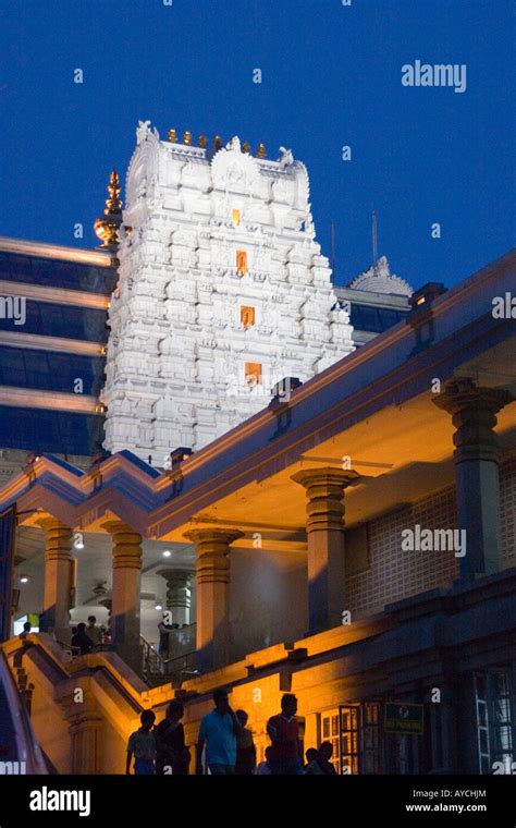 The Iskcon Temple In Bangalore India Dedicated To Lord Krishna And