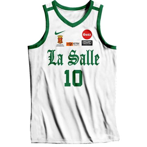 La Salle Basketball Jersey White Jersey Shopee Philippines