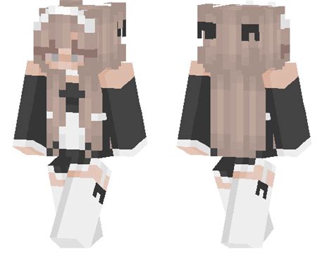 Cute Minecraft Maid Skins
