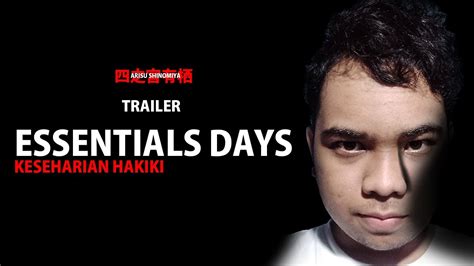 arisu shinomiya trailer essensials days youtube