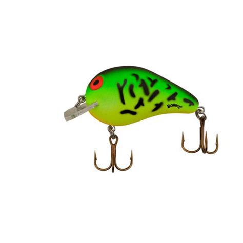 Bomber Lures Square A Fishing Lure Hard Bait Crankbait Fire Tiger 1 58