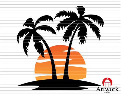 Beach Please Svg Summer Svg Palm Trees Svg Png Dxf Cutting Files Cricut