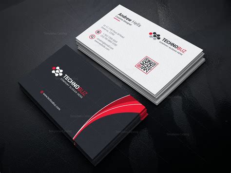 This is an elegant business card template. Spectrum Elegant Business Card Template 000753 - Template Catalog