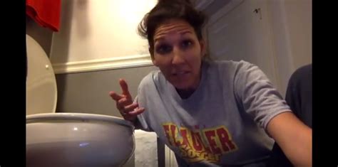 Mom S Viral Video Rant About Her Sons Missing The Toilet Bowl Has Boy