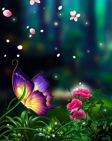 Fantasy Butterflies Backgrounds 1080x1350 Wallpaper