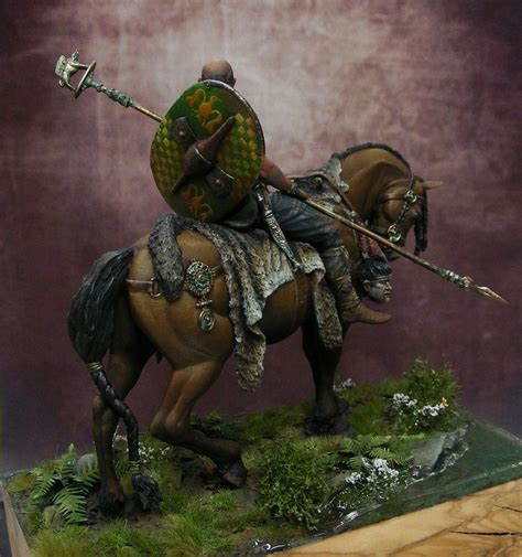 Celtic Warrior On Horse By Markus Shejtan W · Puttyandpaint