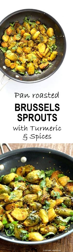This marinated brussels sprouts recipe uses a cooking technique called blanching to prep the veggies. Pan Roasted Brussels Sprouts Subzi with Cumin and Mustard ...