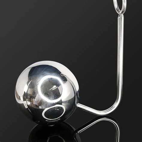 Stainless Steel Giant Ball Anal Hook Metal Butt Plug Anus Putty Slave Prostate Massager Bdsm Sex