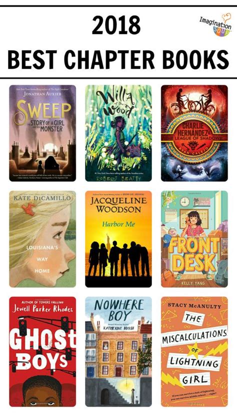 Best Middle Grade Chapter Books of 2018 | Imagination Soup | Kids