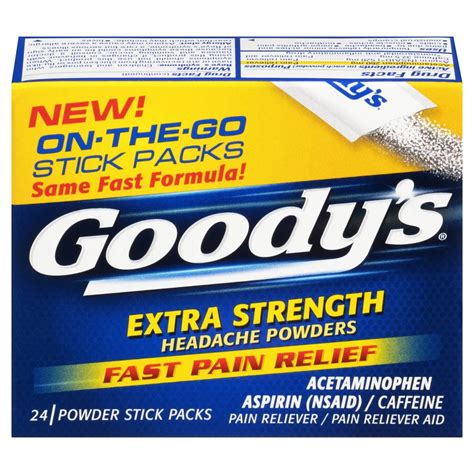 Goody's Fast Pain Relief Extra Strength Headache Powders - Shop Pain