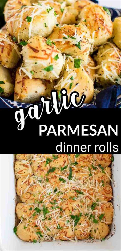 Parmesan Garlic Rhodes Rolls Recipe Pitchfork Foodie Farms