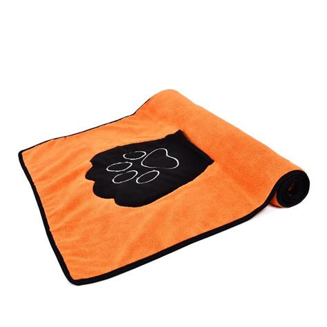 Pet Drying Towel Ultra Absorbent Dog Bath Towel Microfiber 8649cm Soft