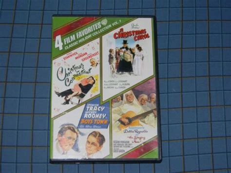 4 Film Favorites Classic Holiday Collection Volume 1 Dvdlike New