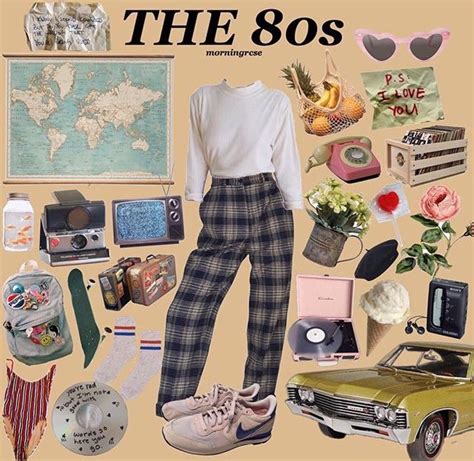 80s Clothing Aesthetic
