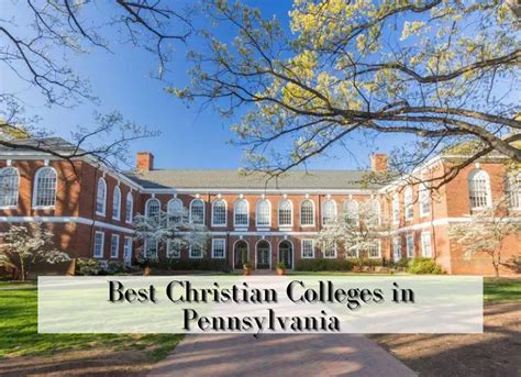 Best Christian Colleges In Pennsylvania