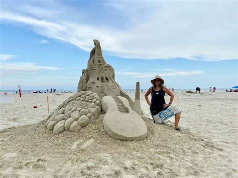 sand sculpture showdown in galveston brought out the sand castle pros