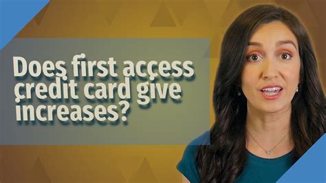 Although, the indigo platinum mastercard is intended to give assistance to those who have been rejected by other card brands. Does first access credit card give increases? - YouTube