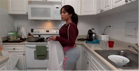 Angelina Big Booty Cuban Chick Cleans And Gets Fucked Mega