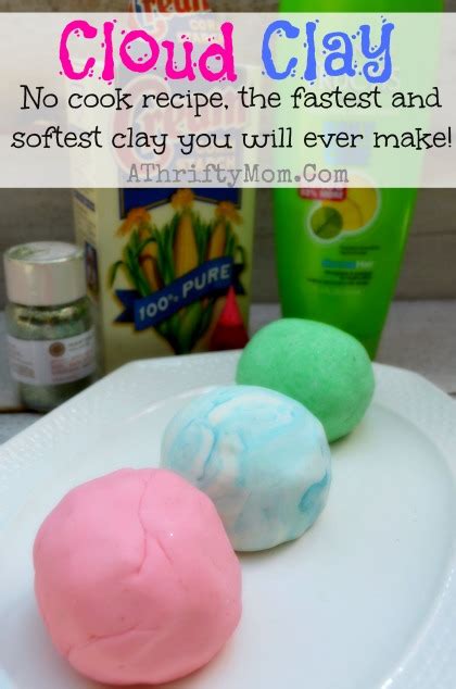 Cloud Clay ~ Softest Clay Ever Only 2 Ingredients No Cook