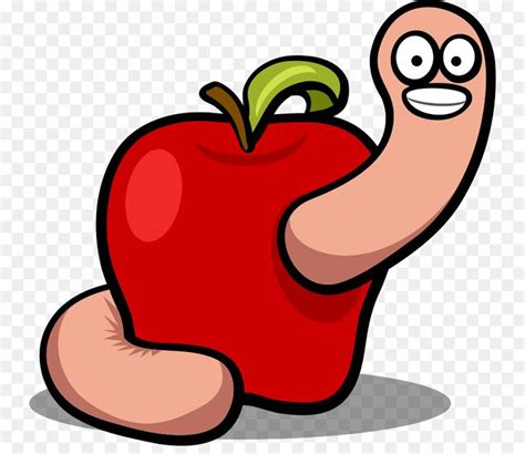 Worm Apple Scalable Vector Graphics Clip Art Wormy Apples Vector