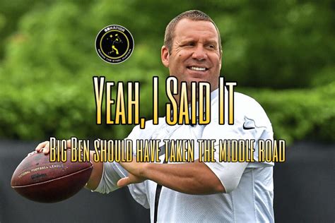 See full list on wealthypersons.com Why Steelers QB Ben Roethlisberger should have taken the ...