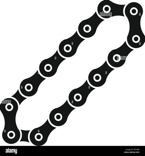 Bike Chain Icon Simple Illustration Of Bike Chain Vector Icon For Web