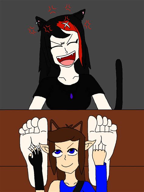 Katrina Tickled By Sneaky Zak By Zaktheelf On Deviantart