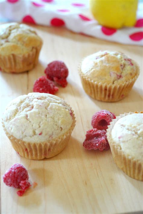 The Best Lemon Raspberry Muffins Recipe Retro Housewife Goes Green