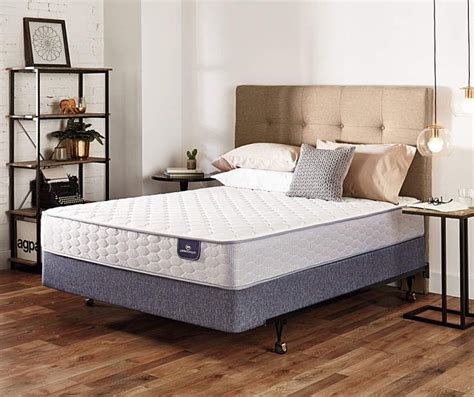 Although you can use a box spring on a platform bed, you probably don't need one. I found a Serta Firm Queen Mattress & Box Spring Set ...