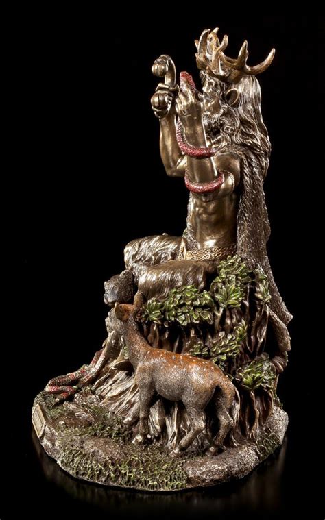 Cernunnos Figur Keltischer Gott Mit Tieren Statue Veronese Herne Ebay