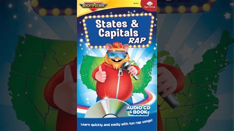 Rock N Learn® States And Capitals Rap Audio Cd And Book Youtube