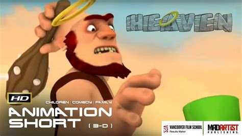 Cgi 3d Animated Short Film Heaven Funny Animation Cartoon By Camilo