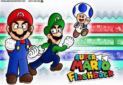 Super Mario Flashback Promotional Poster By Faisaladen On Deviantart