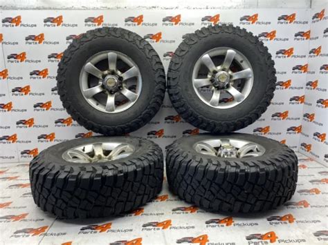 Toyota Hilux 16 Inch Alloy Wheels Bf Goodrich Mud Terrain Ta 26575