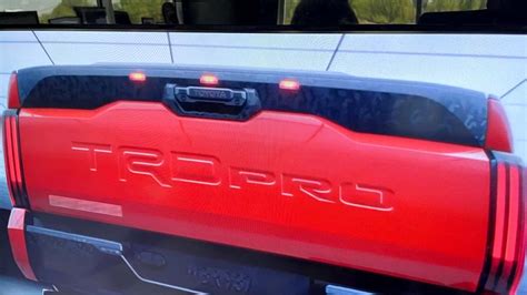 2022 Toyota Tundra Trd Pro Revealed In Leaked Dealer Shots