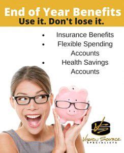 Maybe you would like to learn more about one of these? USE IT. DON'T LOSE IT: INSURANCE BENEFITS AND FLEXIBLE SPENDING ACCOUNTS | Vision Source Specialists