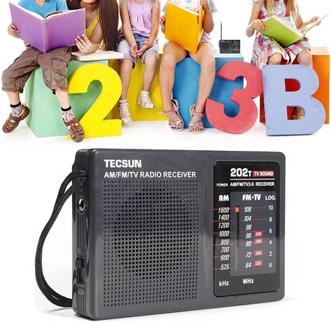 Dc 3v 6v Tecsun Mini Portable Radio R 202t Fmam 64 108mhz World Band