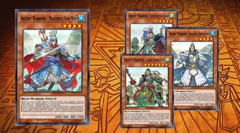 Yugioh warrior decks come with numerous monsters with special abilities. Ancient Warrior - YGOPRODECK