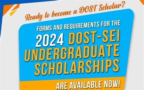 2024 Dost Sei Undergraduate Scholarships Is Now Open For Applications