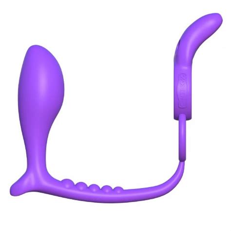 Pipedream Fantasy C Ringz Ass Gasm Vibrating Rabbit Purple Sex Toys At Adult Empire