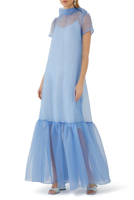 Buy Staud Calluna Organza Dress For Womens Bloomingdales Kuwait